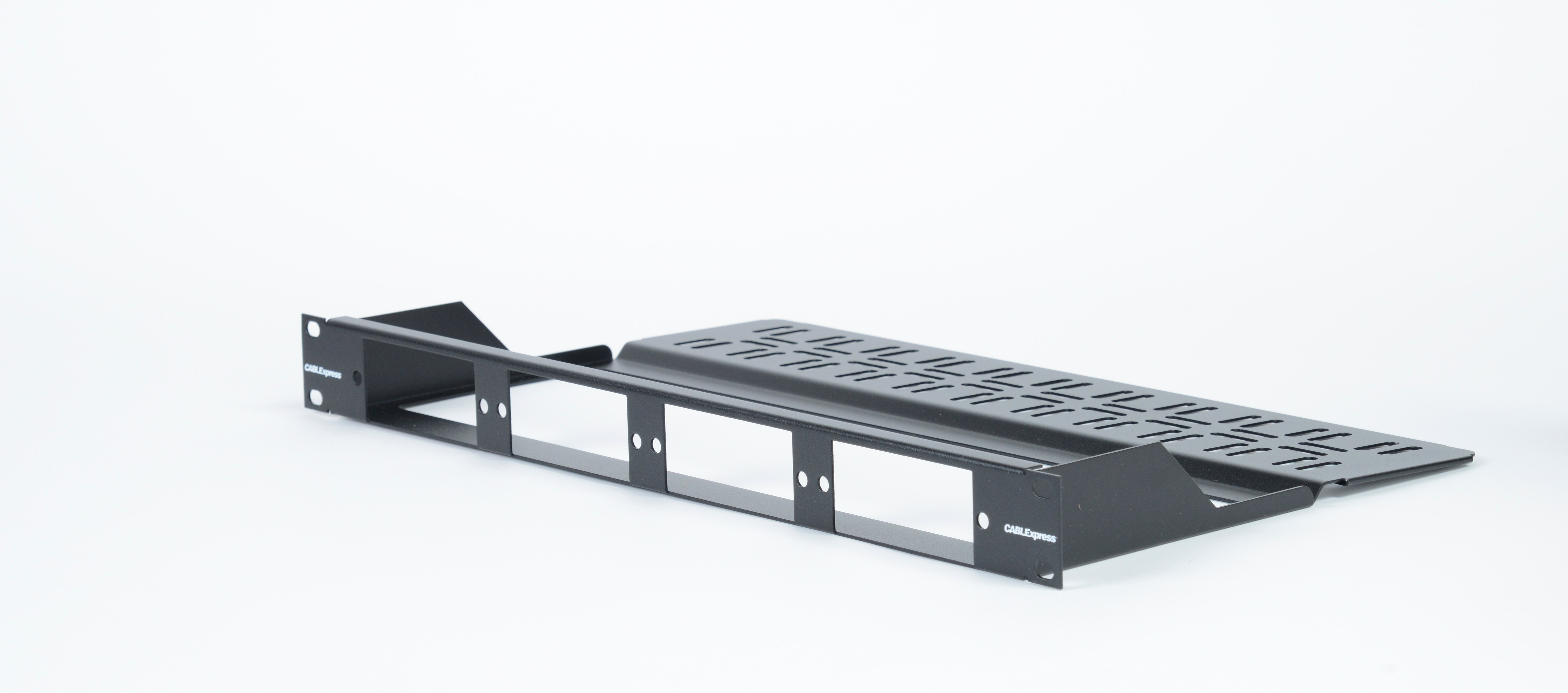 386408 - CABLExpress 1U 4 SLOT RSD SERIEScarousel EASY ACCESS WITH REAR MANAGER_empty