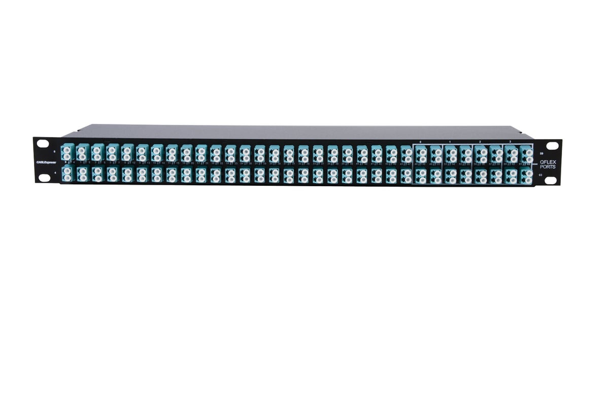 CBX-HRM-H0164LCAZ-1U-64-Port-Replication-Patch-Panel-Front